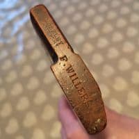 Engraved Old Wooden Plane - No4